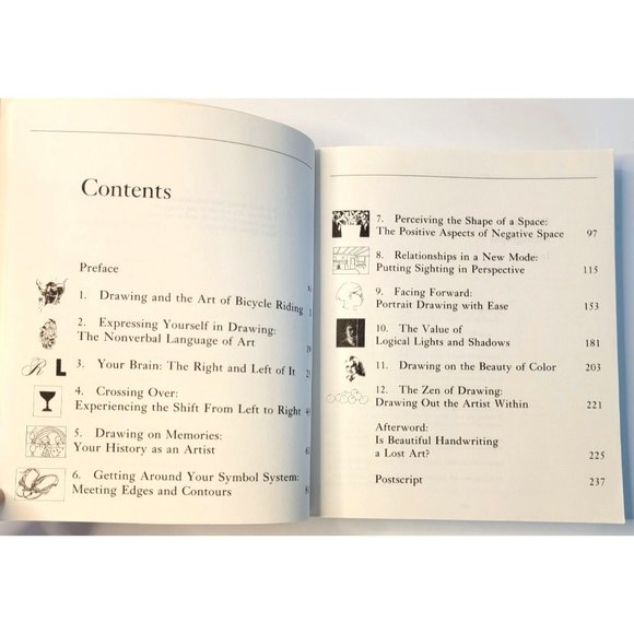 Drawing On The Right Side Of The Brain A Course in Enhancing Creativity and Arti - Picture 3 of 9